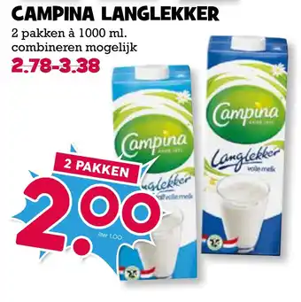 Boon`s Markt Campina langlekker aanbieding