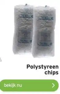 GAMMA Polystyreen chips aanbieding