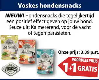 Huisdier Voordeelshop Voskes hondensnacks aanbieding