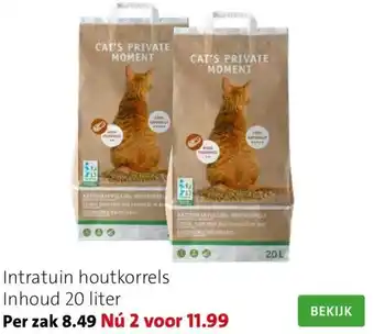 Intratuin Intratuin houtkorrels aanbieding