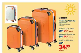 Makro Princess Traveller Hardschalige ABS Koffer aanbieding