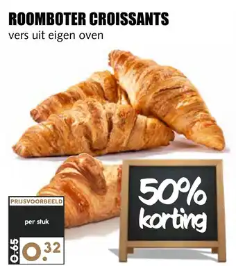 MCD Supermarkt Roomboter croissants aanbieding