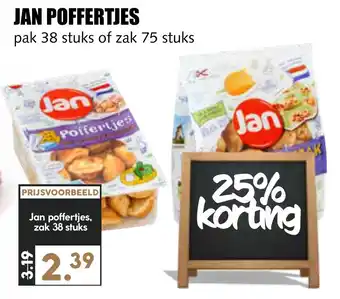 MCD Supermarkt Jan poffertjes aanbieding