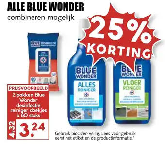 MCD Supermarkt Alle blue wonder aanbieding