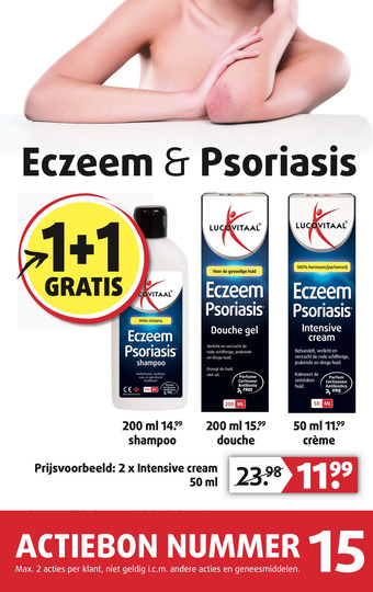 Lucovitaal Eczeem & psoriasis aanbieding