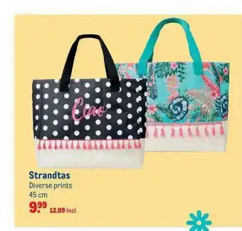 Makro Strandtas 45cm aanbieding