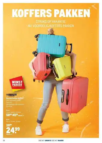 Makro Princess Traveller Hardschalige Koffer aanbieding