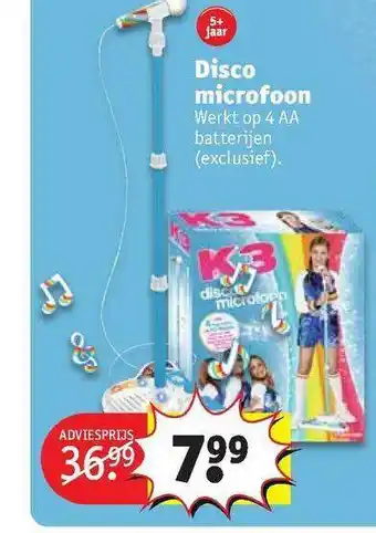 Kruidvat Disco Microfoon aanbieding