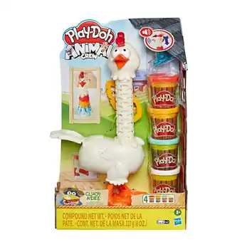 Top1Toys Playdoh animal crew kukele kip aanbieding