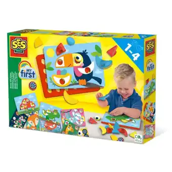 Top1Toys Ses my first vormen mozaiken aanbieding