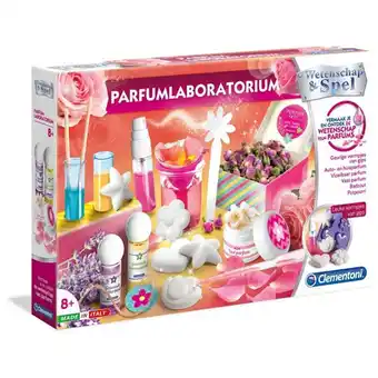 Top1Toys Wetenschap meisjes parfumlaboratorium clementoni aanbieding