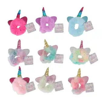 Top1Toys Unicorn scrunchie haarelastiek assorti aanbieding