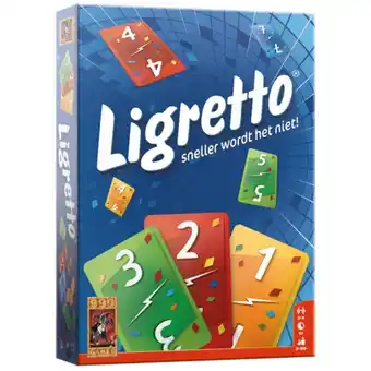 Top1Toys Ligretto blauw - kaartspel aanbieding