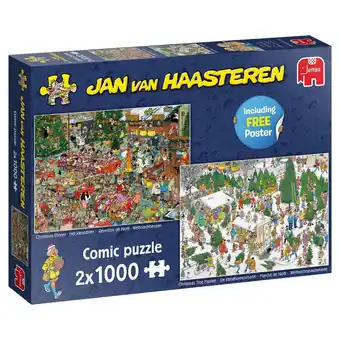 Top1Toys Puzzel jan van haasteren kerstcadeautjes 2x 1000 stukjes aanbieding