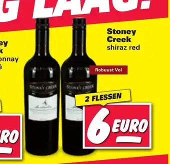 Nettorama Stoney Creek shiraz red 2 flessen aanbieding