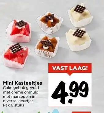 Vomar Voordeelmarkt Mini kasteeltjes aanbieding