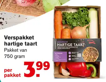 Hoogvliet Verspakket Hartige taart 750g aanbieding