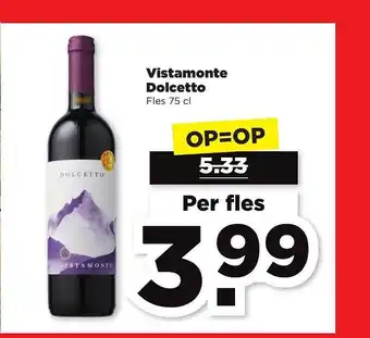 PLUS Vistamonte dolcetto aanbieding