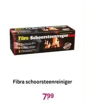 Karwei Fibra  schoorsteenreiniger aanbieding