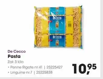 HANOS De cecco pasta aanbieding