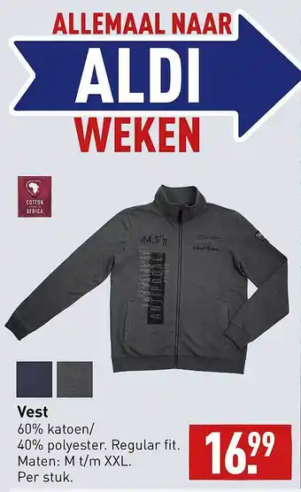 ALDI Vest aanbieding