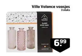 Trekpleister Villa volance vaasjes aanbieding