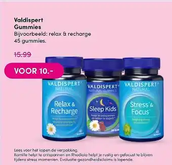 Drogisterij Visser Valdispery gummies aanbieding