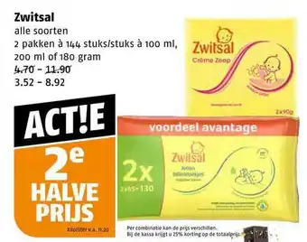 Poiesz Zwitsal aanbieding