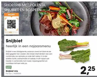 HANOS Snijbiet mix aanbieding