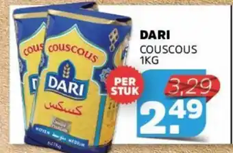 Sahan Supermarkten Dari couscous 1KG aanbieding