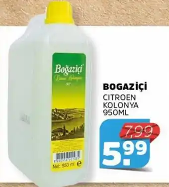 Sahan Supermarkten Bogazici citroen kolonya 950ML aanbieding