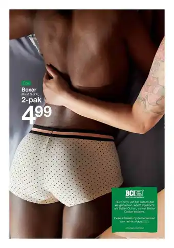 Zeeman Boxer 2-Pak aanbieding