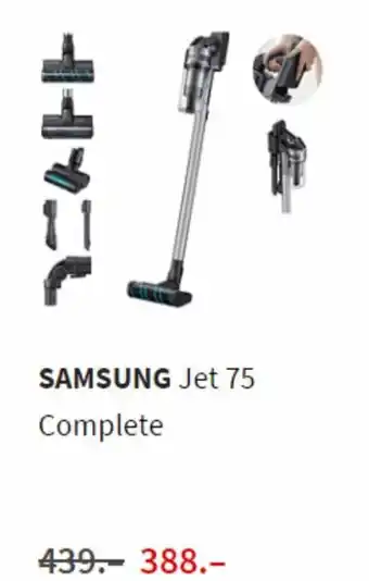 MediaMarkt Samsung Jet 75 Complete aanbieding