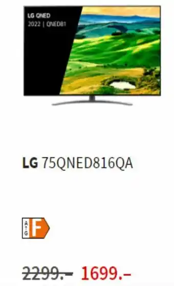 MediaMarkt LG 75QNED816QA aanbieding