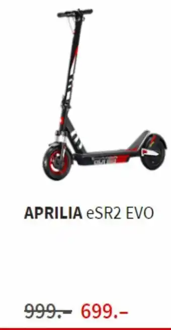 MediaMarkt Aprilia eSR2 Evo aanbieding