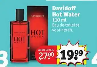 Kruidvat Davidoff hot water aanbieding