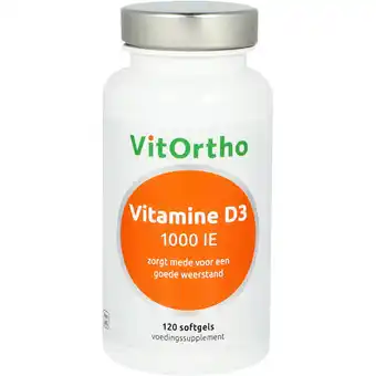 Drogisterij.net Vitortho vitamine d3 1000 ie aanbieding