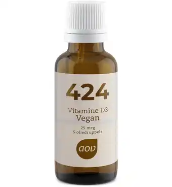 Drogisterij.net Aov 424 vitamine d3 vegan aanbieding