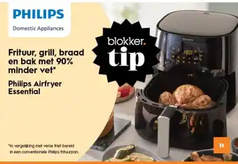 Blokker Philips airfryer kopstelling aanbieding