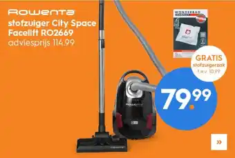 Blokker Rowenta ro2669 stofzuiger aanbieding