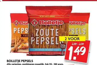 Dekamarkt Bolletje Pepsels aanbieding