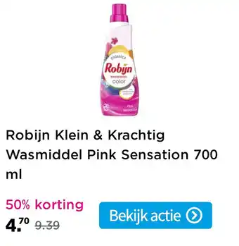 Plein.nl Robijn Klein & Krachtig Wasmiddel 700ml aanbieding