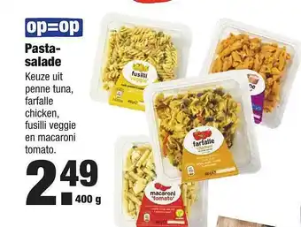 ALDI Pasta salade 400 g aanbieding