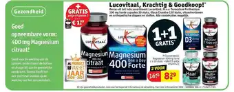 Kruidvat Keuze uit het hele assortiment lucovitaal 1+1 Gratis aanbieding