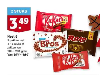 Hoogvliet Nestlé aanbieding