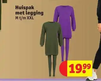 Kruidvat Huispak met legging aanbieding