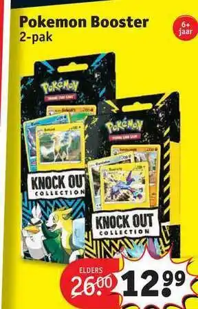 Kruidvat Pokemon booster aanbieding