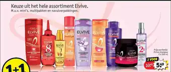 Kruidvat Elvive shampoo aanbieding