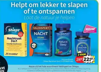 Kruidvat Shiepz nachtrust 3in1 aanbieding