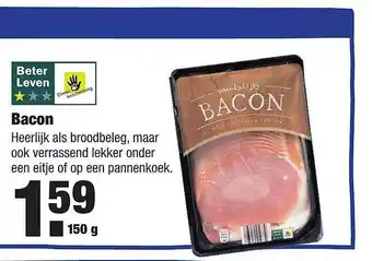 ALDI Bacon 150 g aanbieding